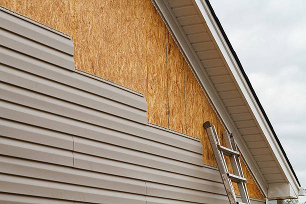 Professional Storm Damage Siding Repair technician working in Missouri City, TX